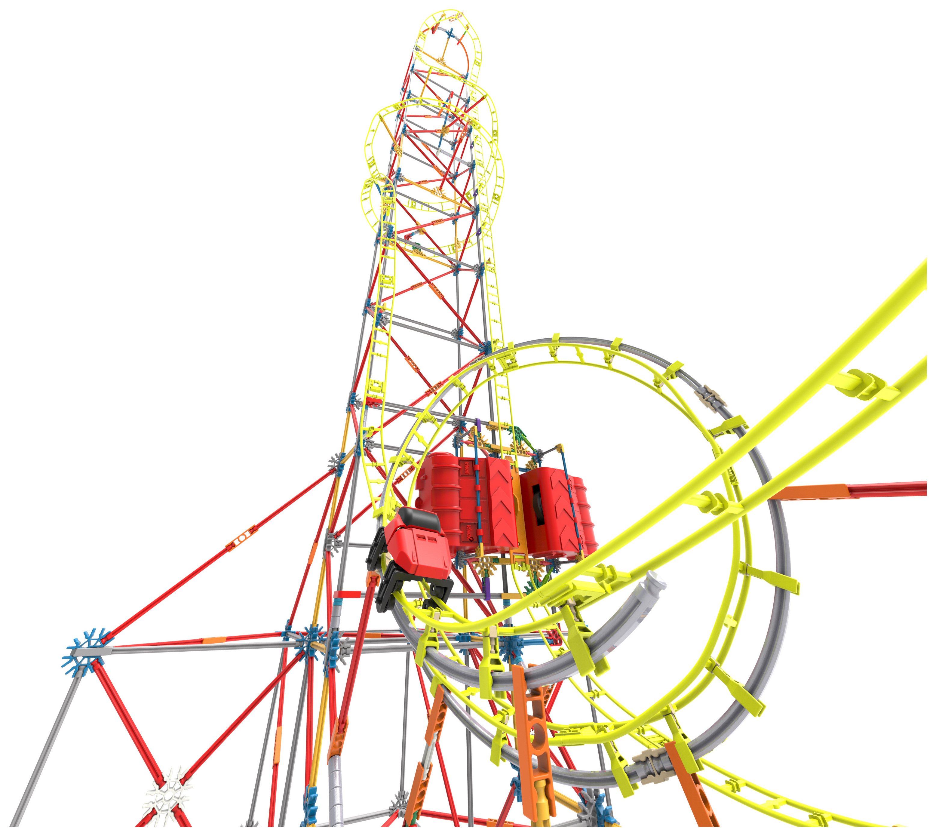 knex rollercoaster set