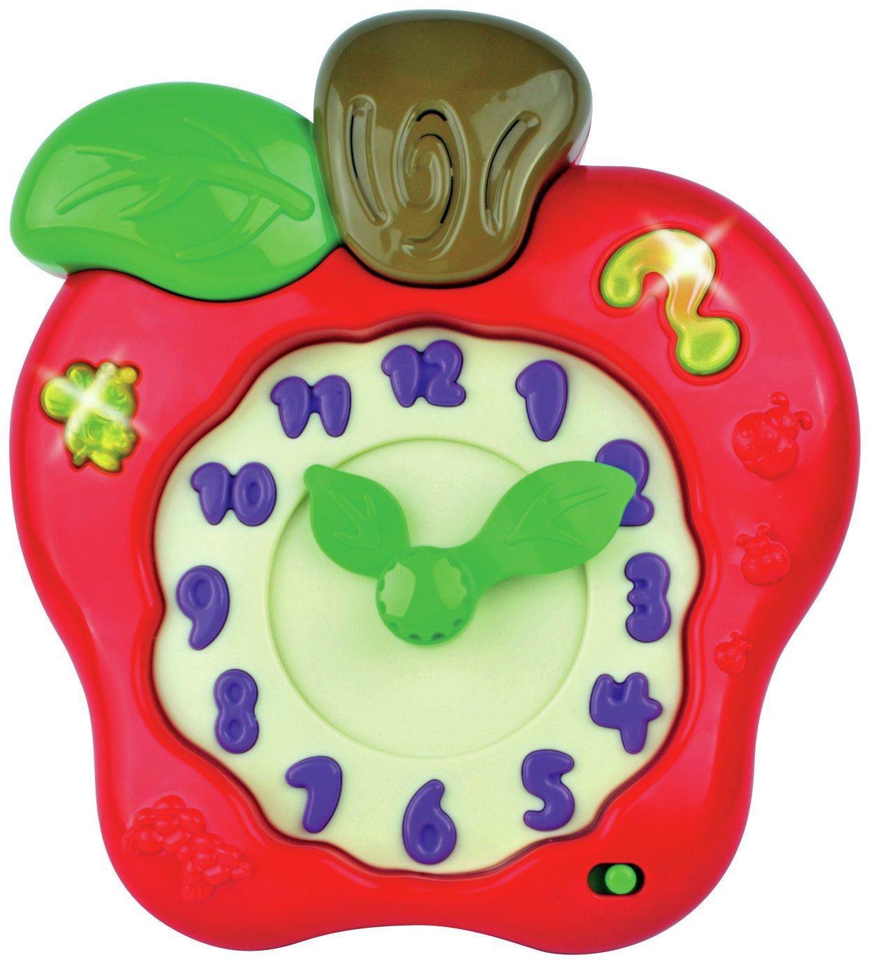Chad Valley PlaySmart Learn to Tell the Time Apple Clock