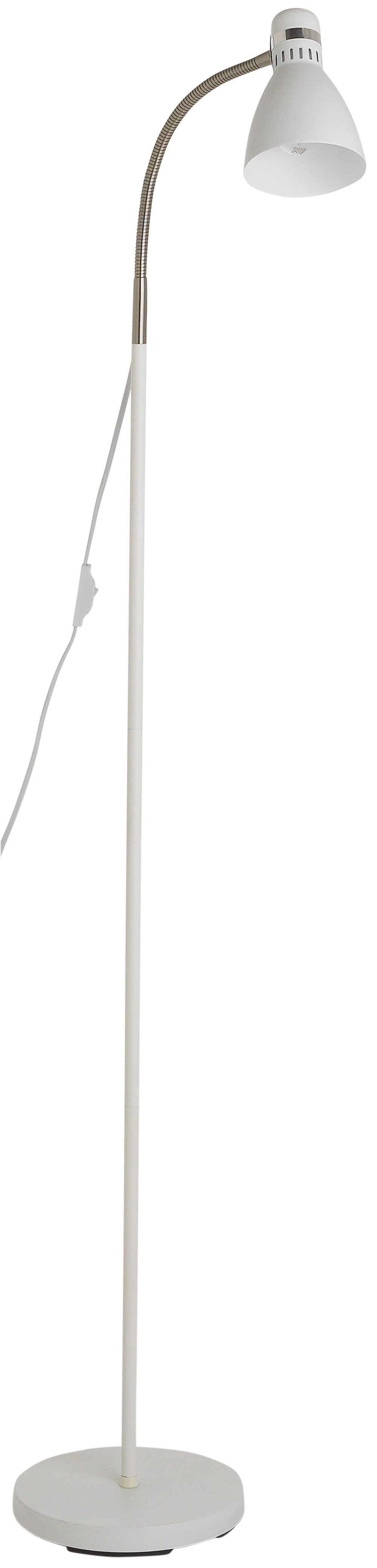 ColourMatch Dent Floor Lamp - Super White