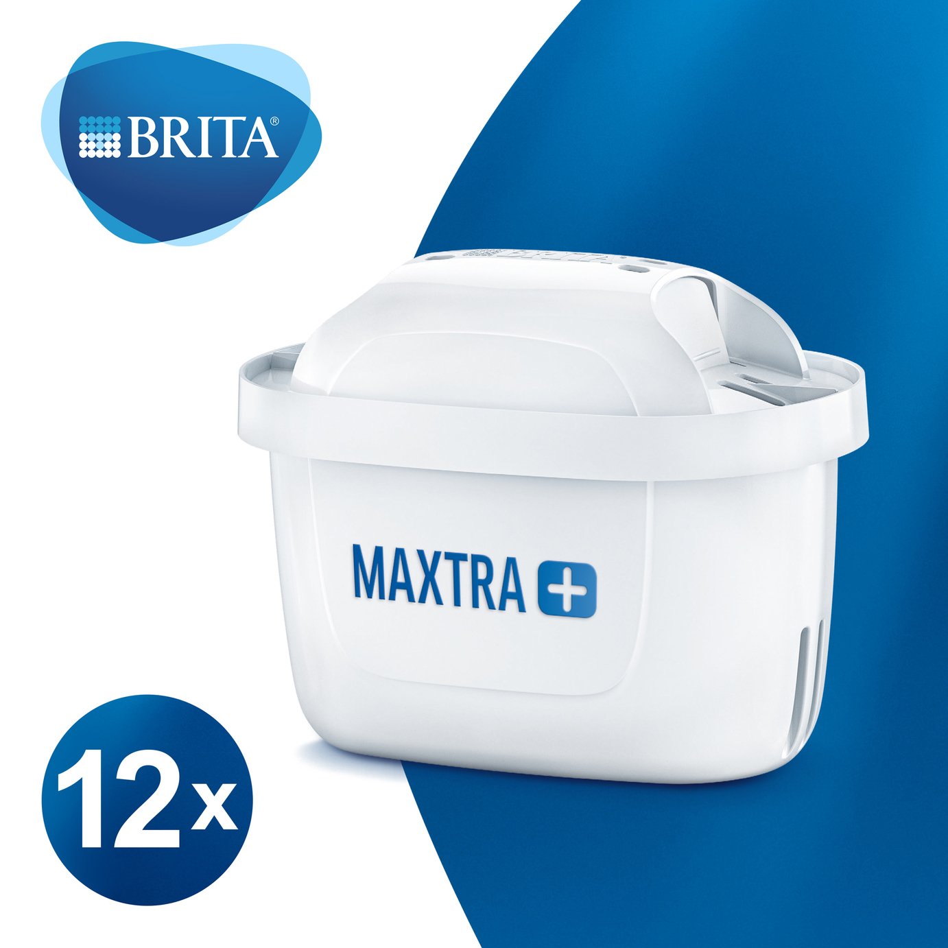 Brita Maxtra Plus Water Filter Cartridge - Pack of 12