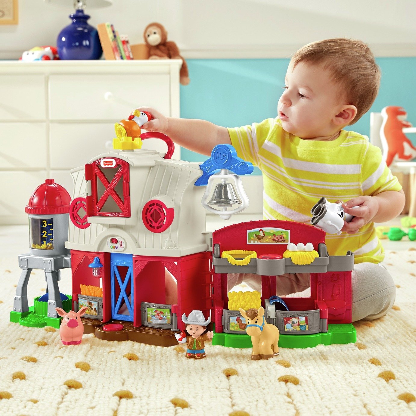 fisher price little people caring for animals