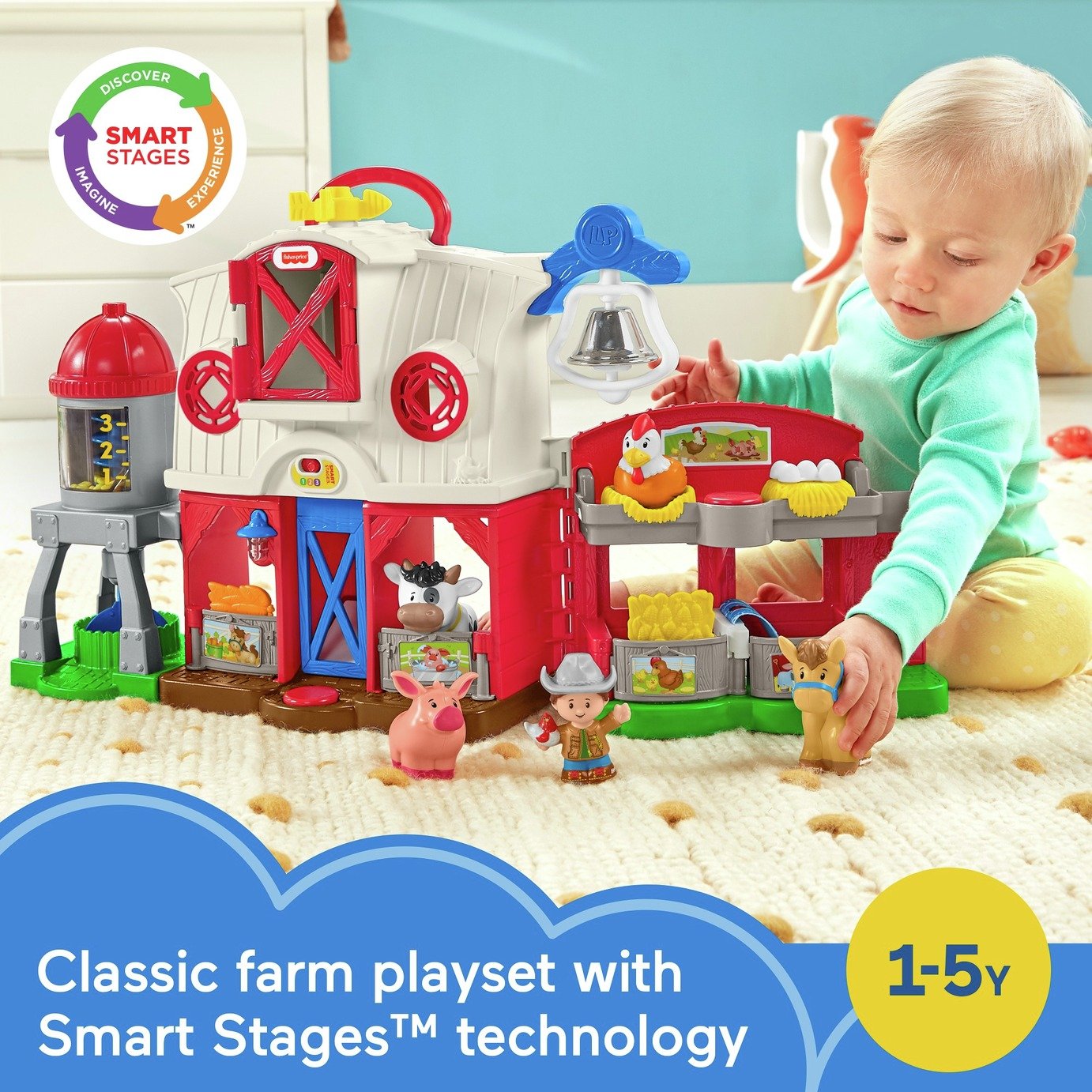 fisher price farm argos