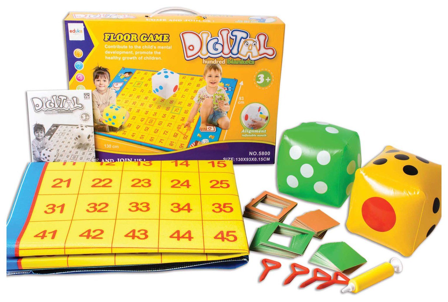 EDUK8 Large 100 Square Learning Game review