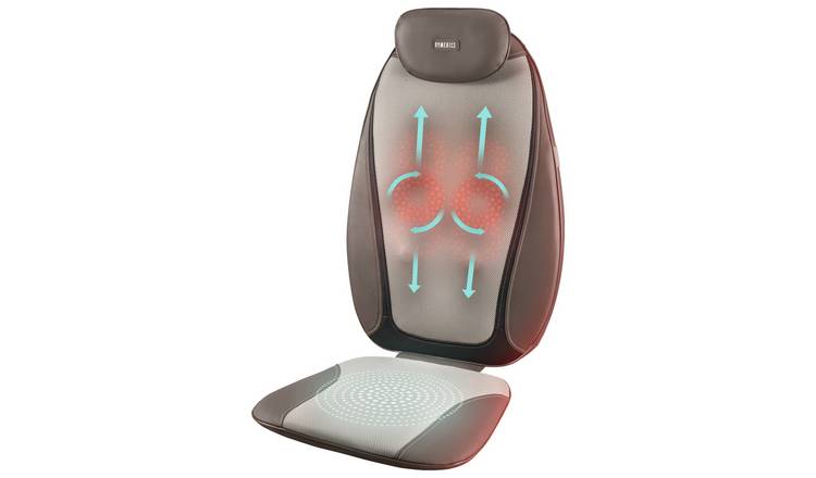 Homedics 2-in-1 Shiatsu Massaging Seat Topper with Removable