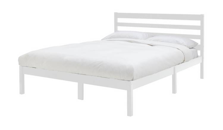 Argos Home Kaycie Small Double Bed Frame - White
