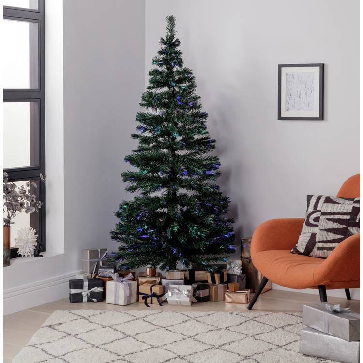 Argos Home 6ft Fibre Optic Christmas Tree 0
