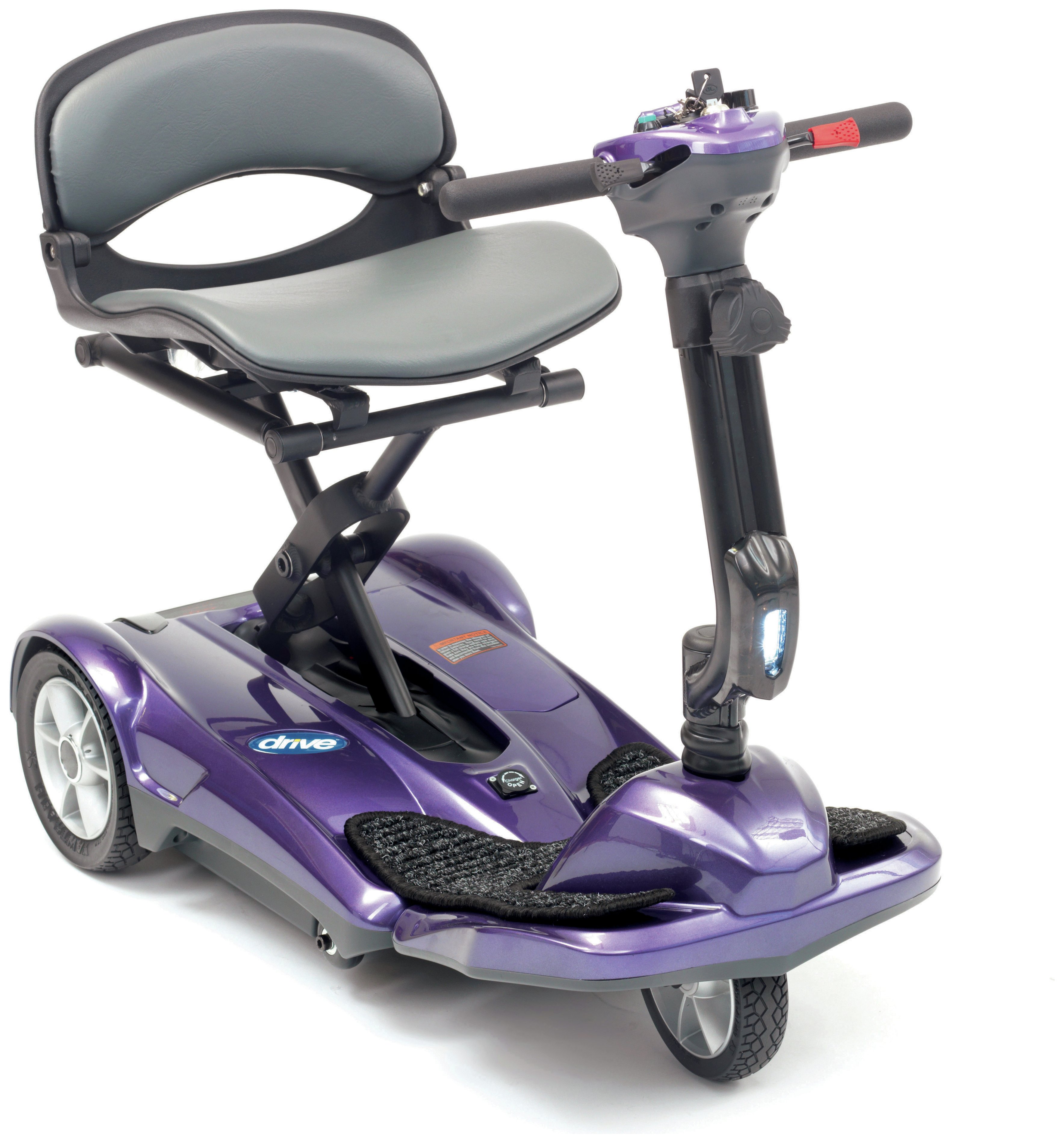 Purple Folding Boot Scooter. review