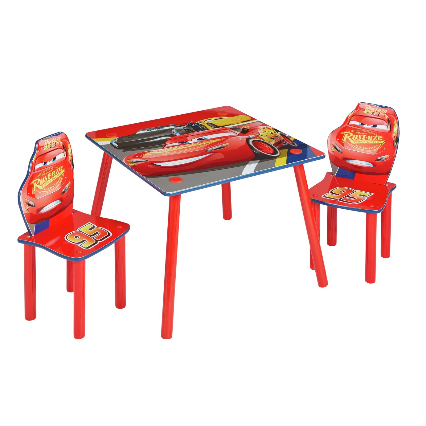 Disney Cars Table & 2 Chairs