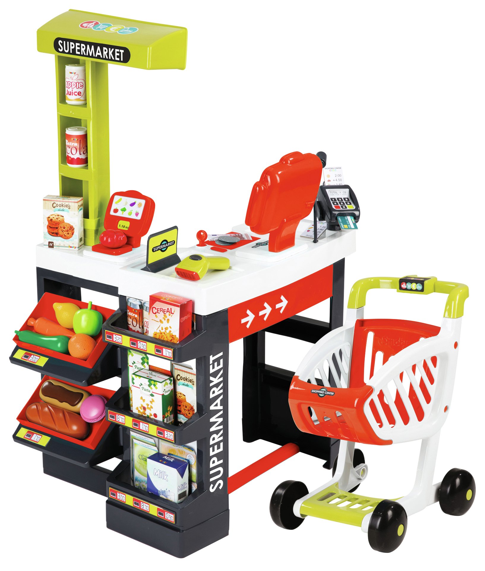 Smoby Supermarket Playset - Red
