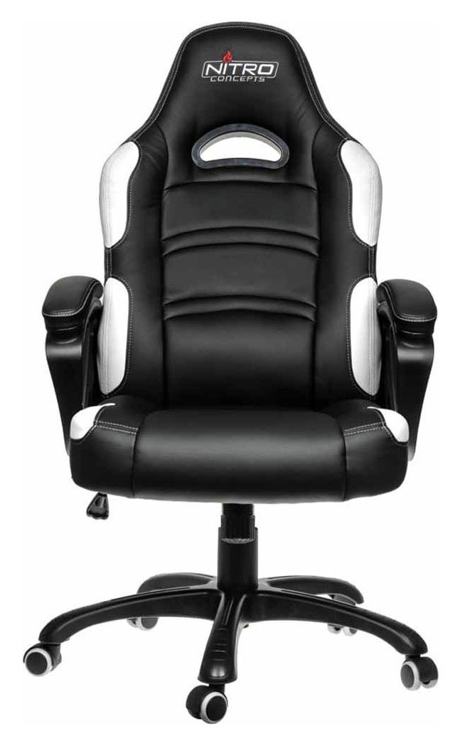 Nitro Concepts C80 Comfort Gaming Chair - Black / White