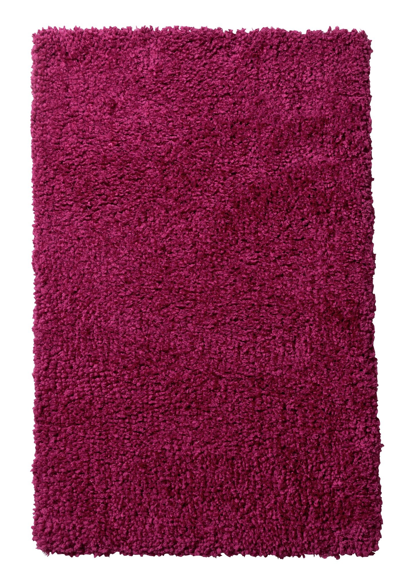 Argos Home Flump Shaggy Rug - 170x110cm - Berry