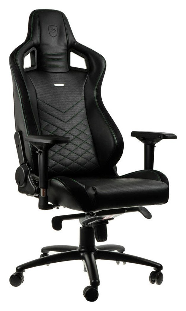 Noblechairs EPIC Gaming Chair - Black / Green