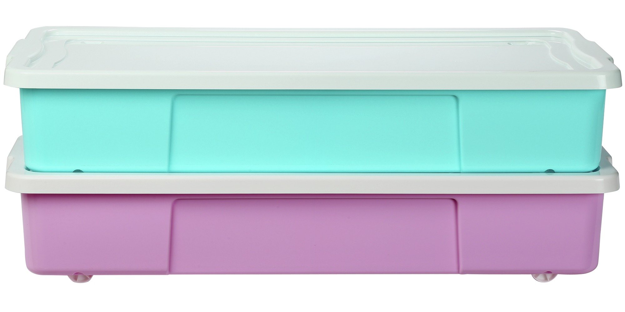 Argos Home Set of 2 Pink Underbed Storage Boxes Reviews