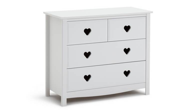 Buy Argos Home Mia 2 2 Drawer Chest White Kids Chest Of