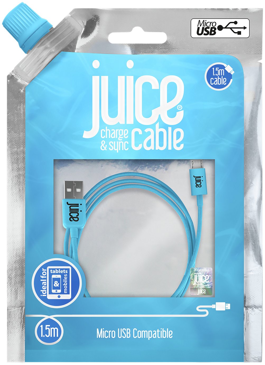 Juice USB to Micro USB 1.5m Charging Cable Reviews