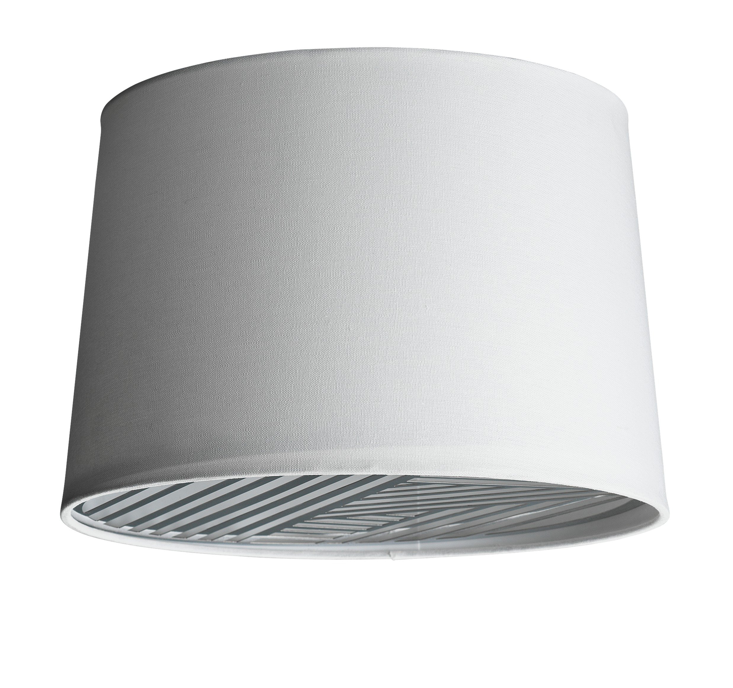 Collection - Fusion Diffuser Shade - Ivory & Chrome