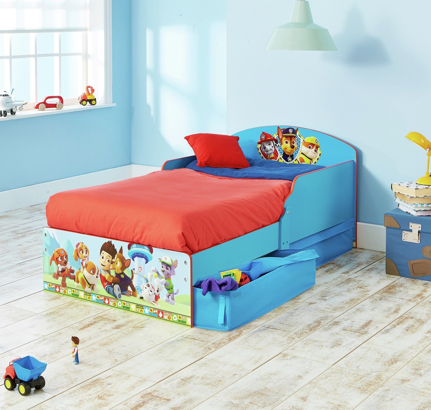 paw patrol double bedding argos