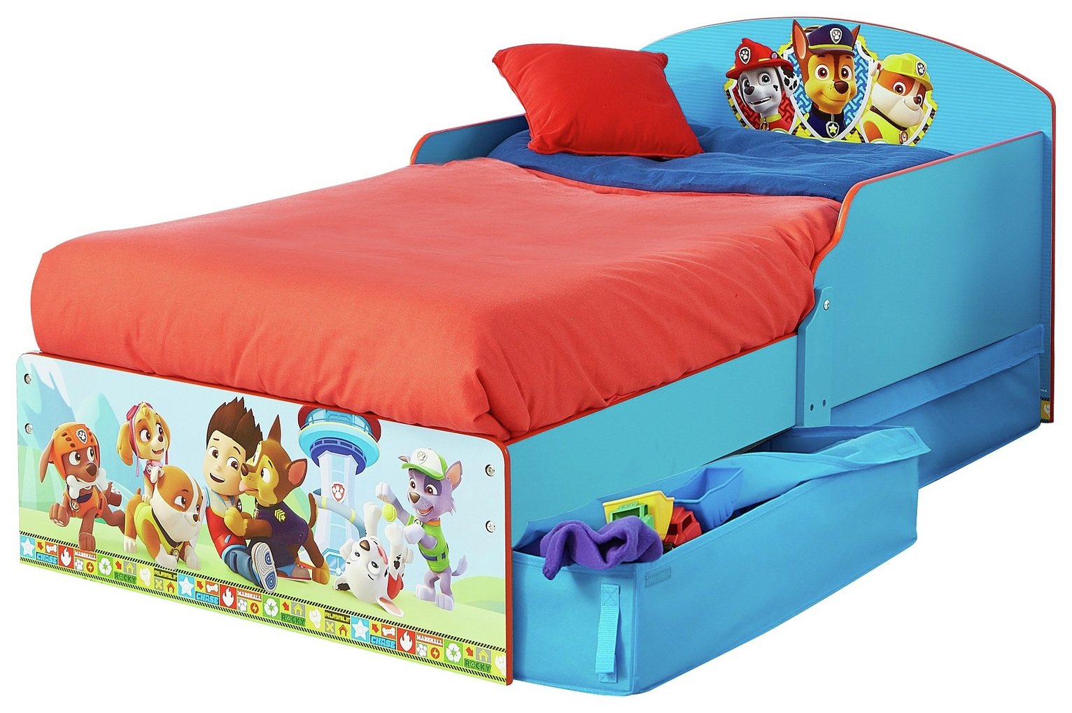 paw patrol double bedding argos