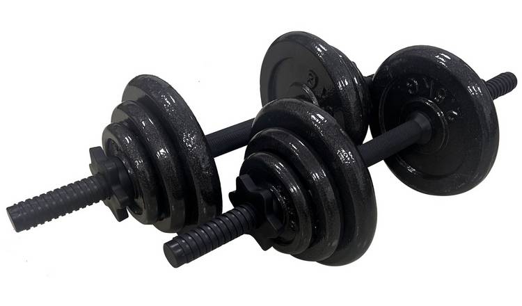 Opti Cast Iron Dumbbell Set - 20kg