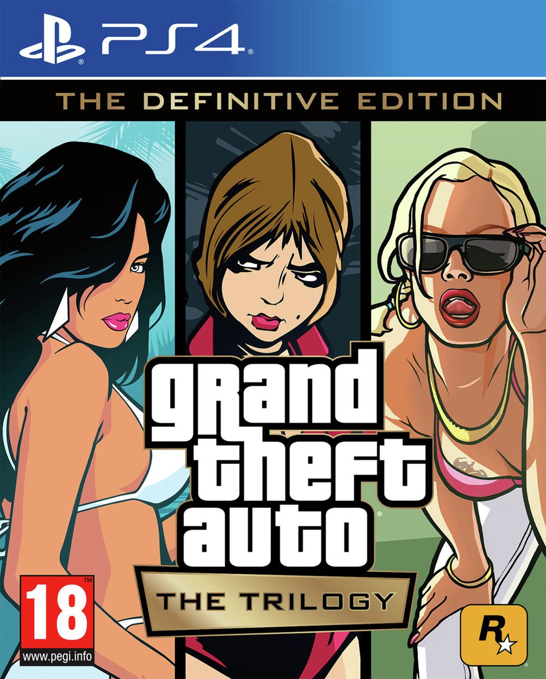 GTA: The Trilogy - The Definitive Edition PS4 Game