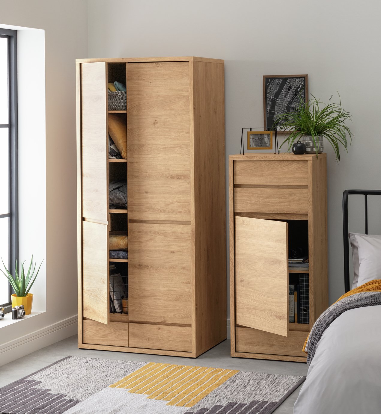 Argos Home Shetland 1 Door 3 Drawer Tallboy Reviews Updated February 2024