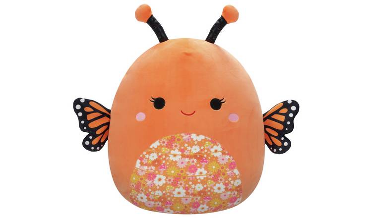 Original Squishmallows 16-inch - Mony the Orange Butterfly