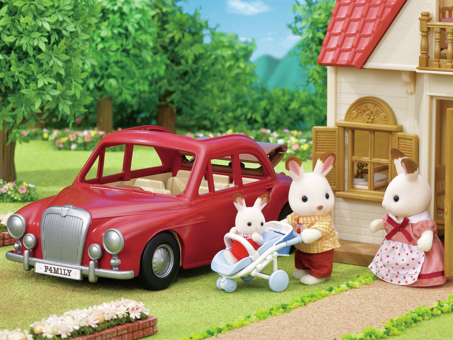 sylvanian families cake shop argos