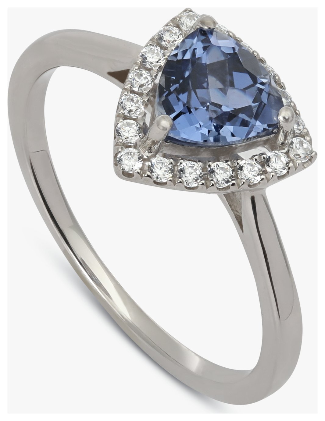 Revere Sterling Silver Tanzanite Gemstone Ring - O