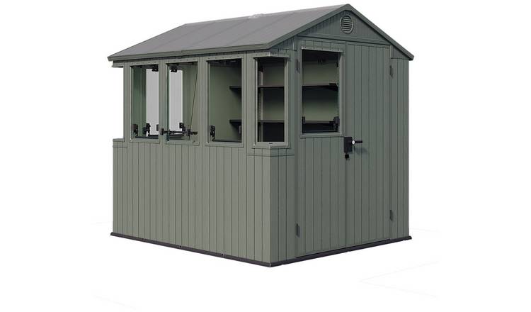 Keter Apex Green Potting Shed - 6 x 8ft