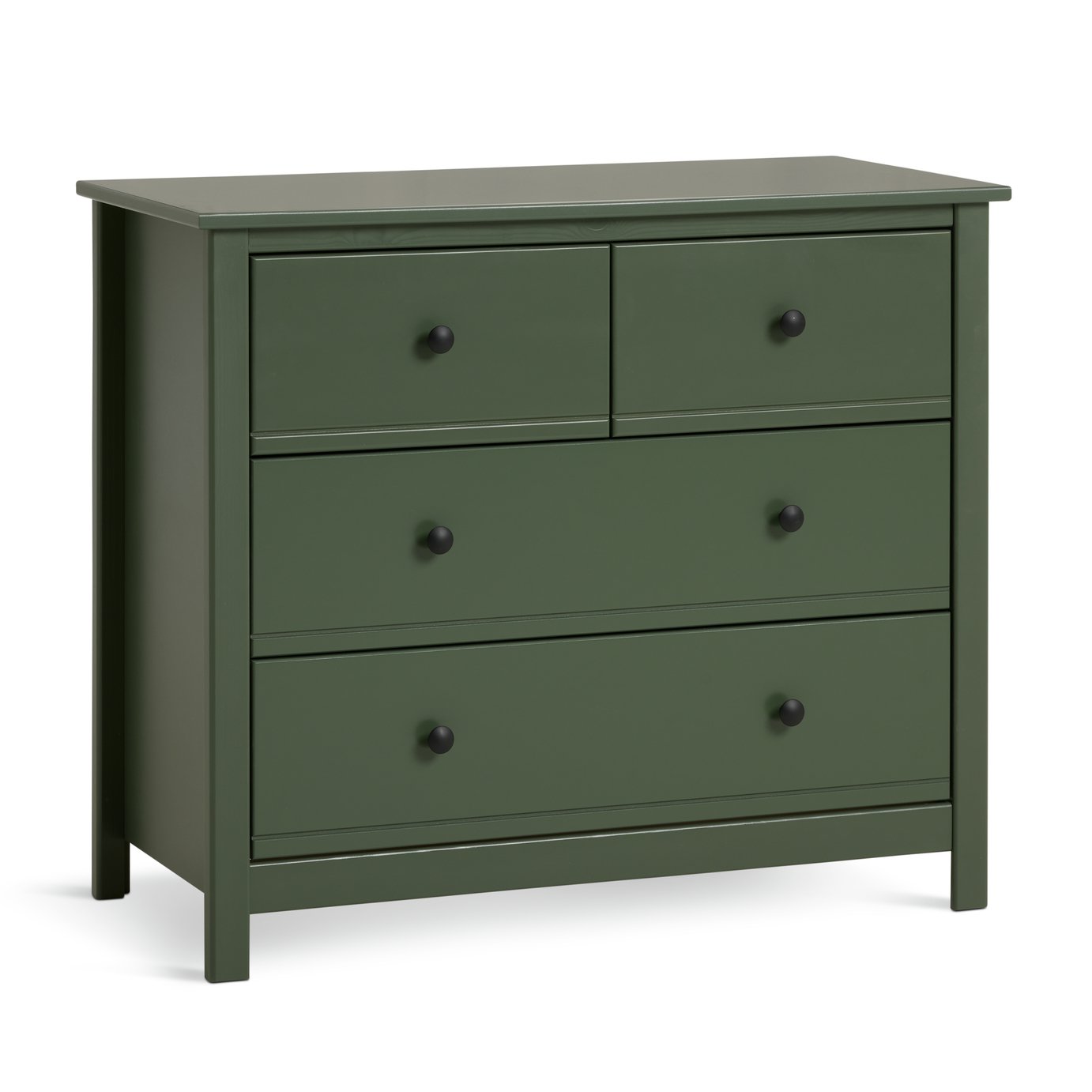 Habitat Brooklyn 4 Drawer Chest - Green