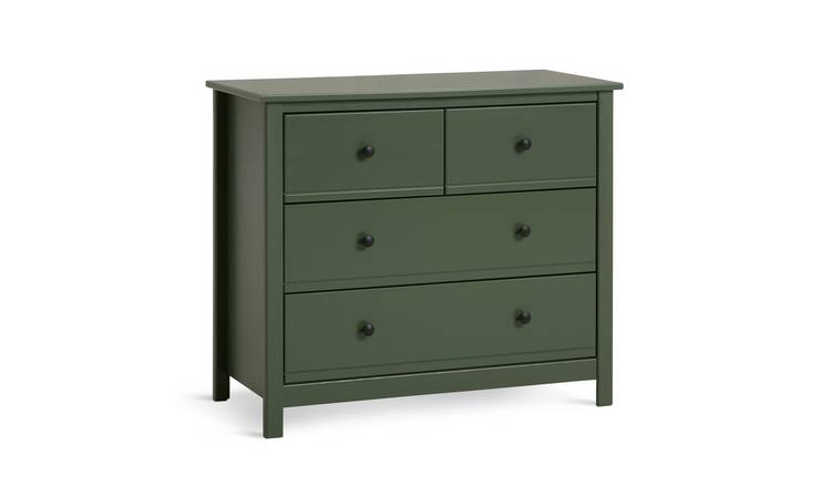 Habitat Brooklyn 4 Drawer Chest - Green