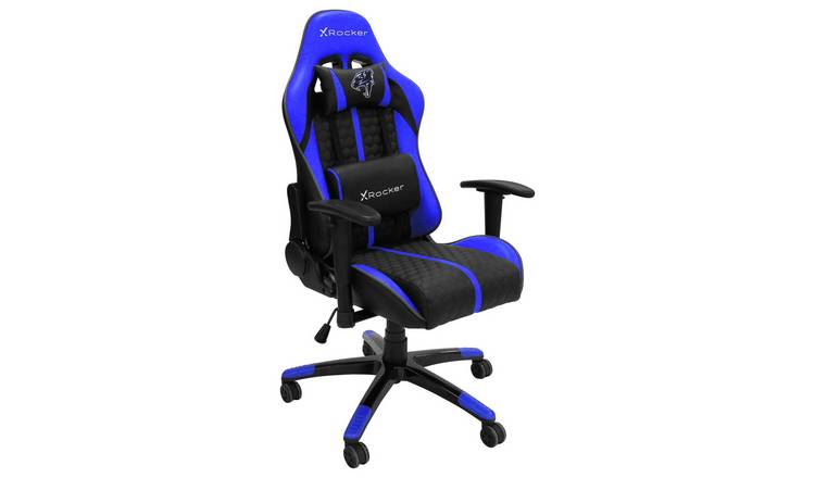 Blue gaming chair argos new arrivals