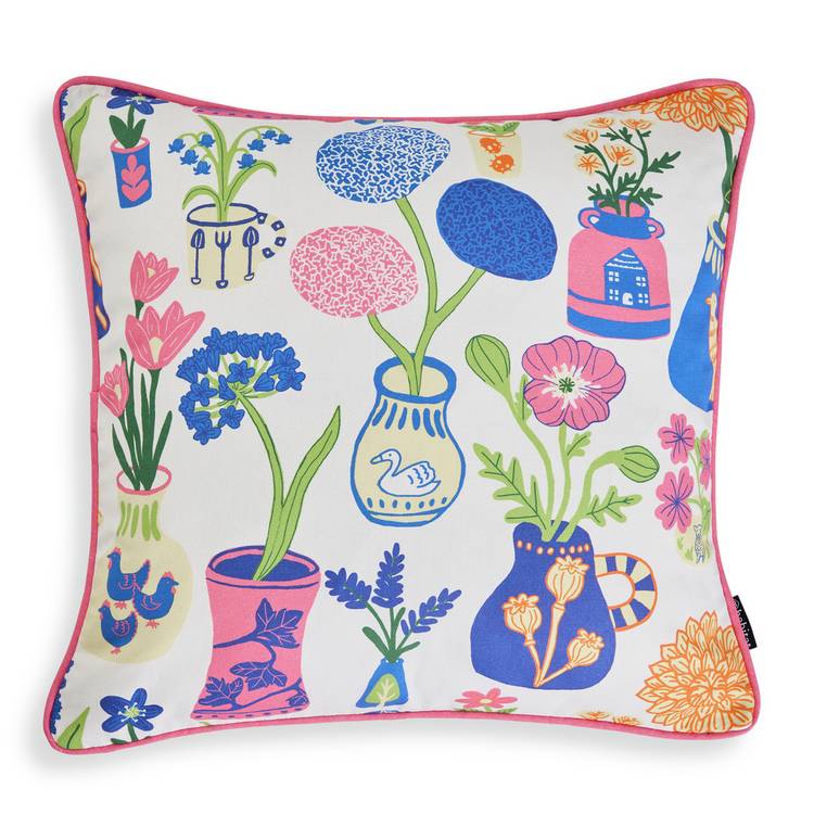 Habitat Botanical Cushion - 43x43cm 0