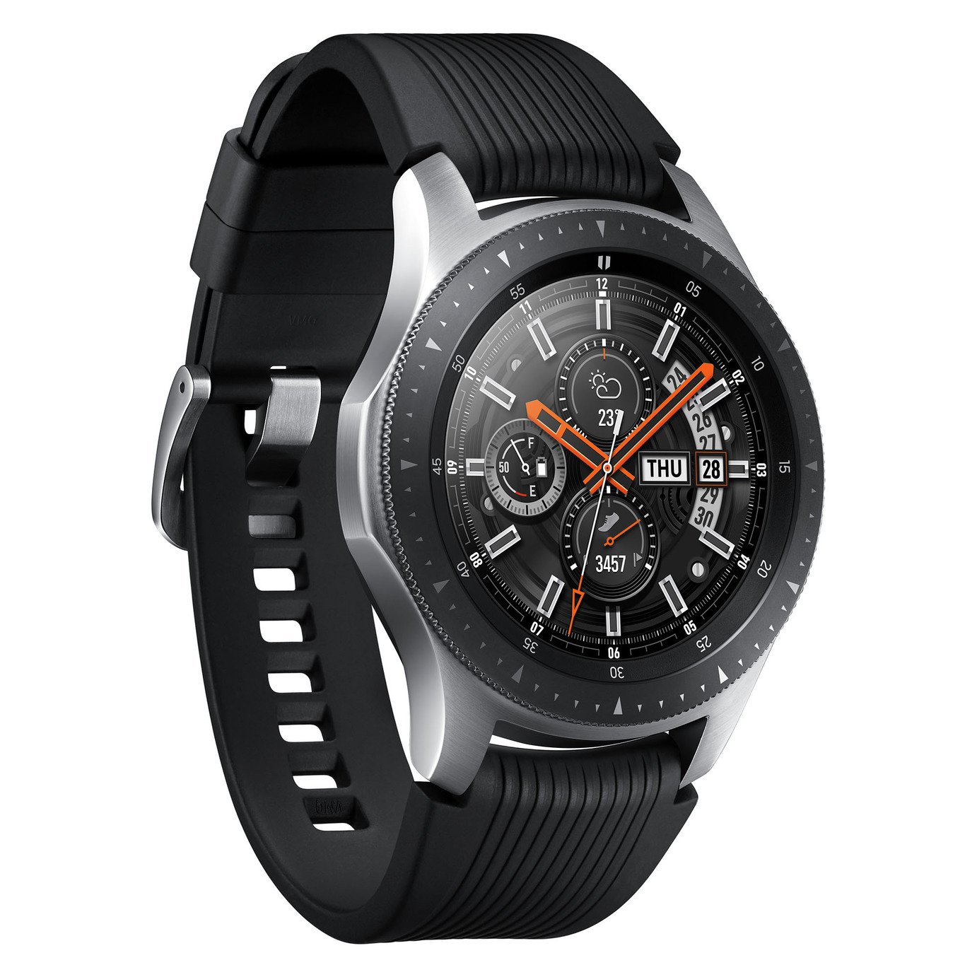 Samsung Galaxy Golf 46mm Smart Watch - Black / Silver