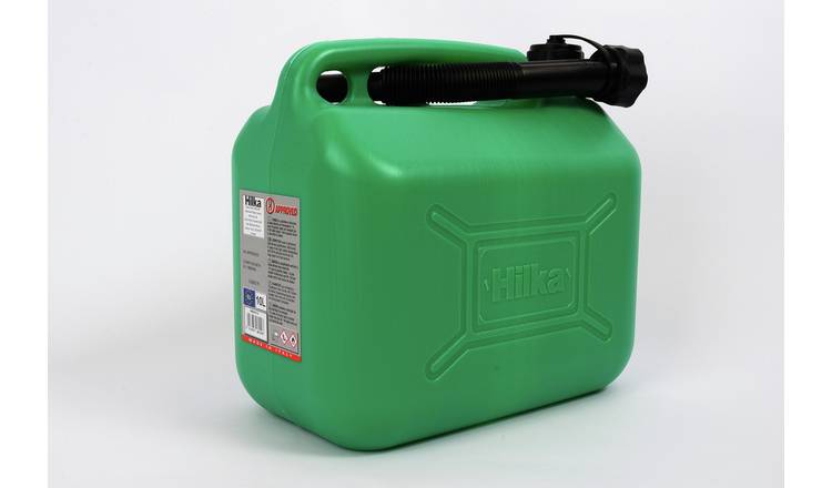 Hilka 10 Litre Plastic Fuel Can