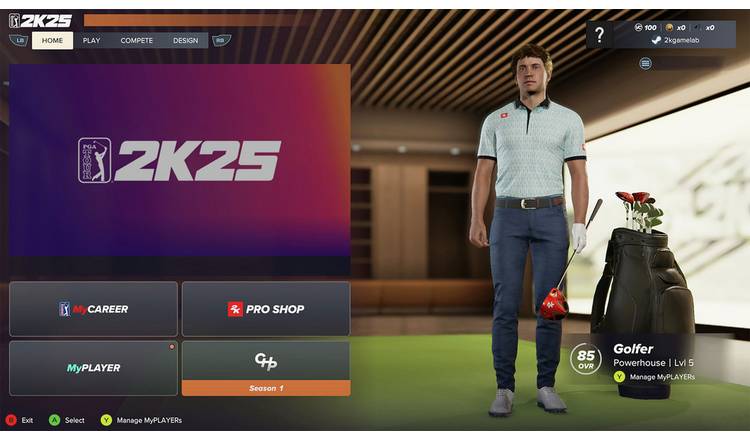 PGA TOUR 2K25 PS5 Game 3
