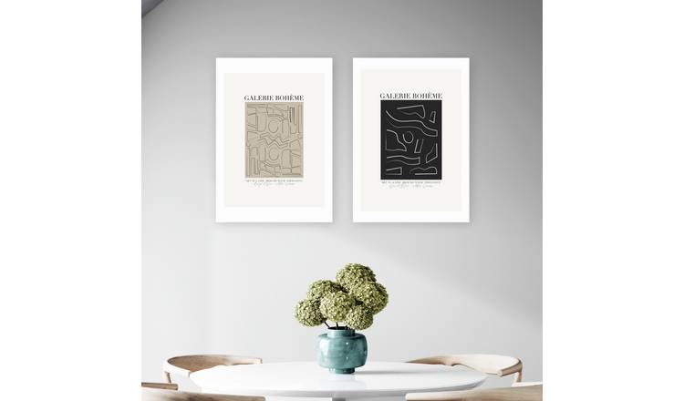 East End Prints Gallery Boheme Art Print - A3