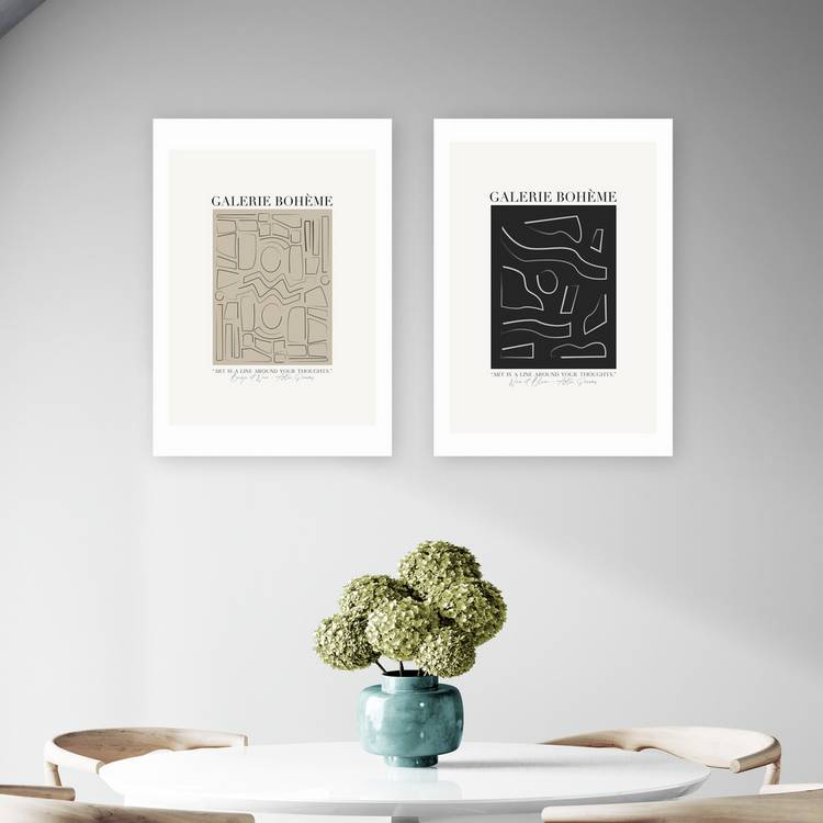 East End Prints Galerie Boheme Art Print - A3 0