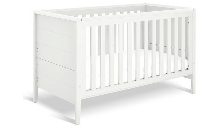 Cuggl Canterbury Nursery Cot Bed - White