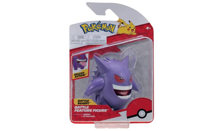 Pokemon Gengar 4.5 Inch Battle Feature Figure