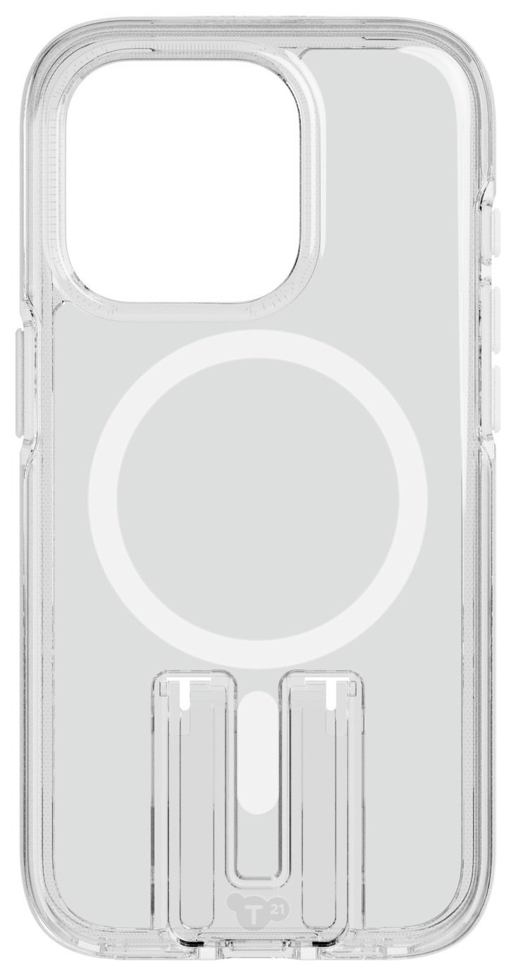 Tech21 iPhone 15 Pro Crystal Kick Phone Case MagSafe Clear