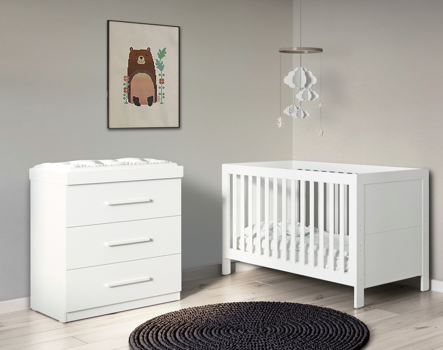 Ickle Bubba 2 Piece Nursery Furniture Set Review