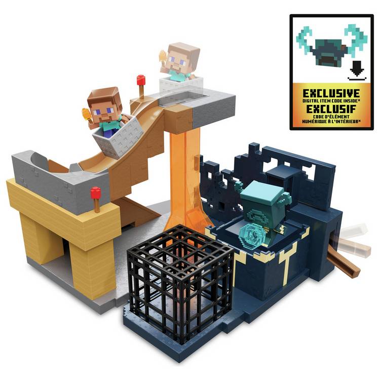 Minecraft Mini Mode Rise of the Warden Playset 0