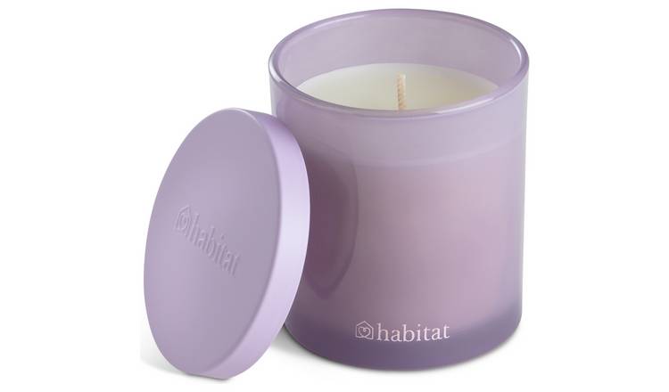 Habitat Small Candle with Lid - Jasmine & Pineapple Flower