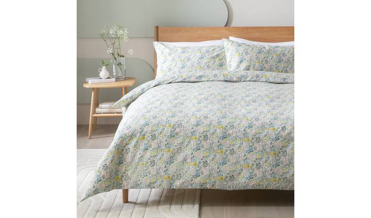 Habitat Cotton Floral Ditsy Bedding Set - Double