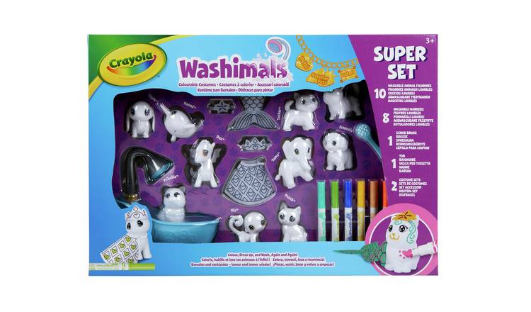 Buy Crayola Washimals, Pet Playset, Creative Gift for Kids, Ages 3