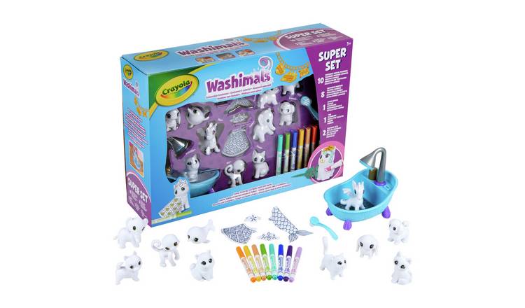 Buy Crayola Washimals Costume Superset Drawing and painting toys