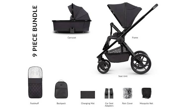 Venicci Tinum Edge 2in1 Pushchair Raven