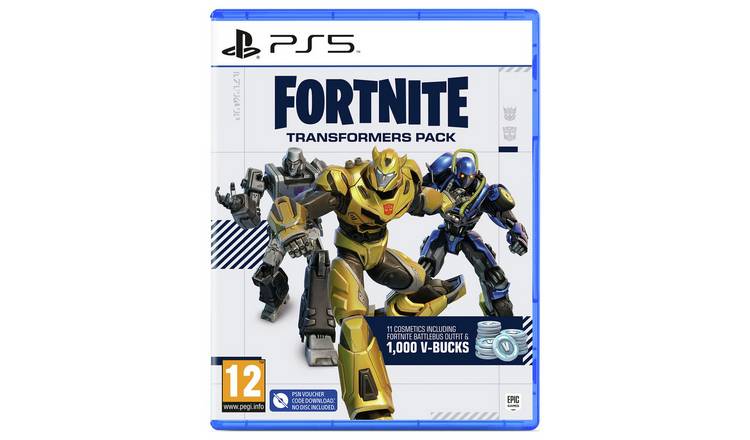 Buy Fortnite Transformers Pack PS5 Game PS5 games Argos