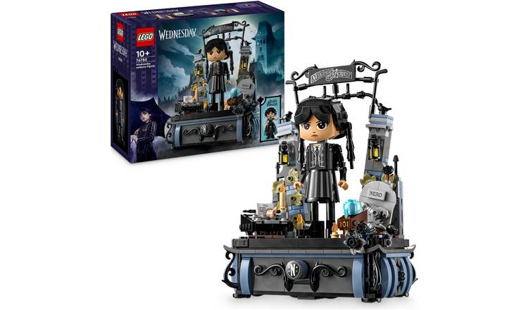 LEGO Wednesday Addams Figure Building Toy Set for Kids 76780